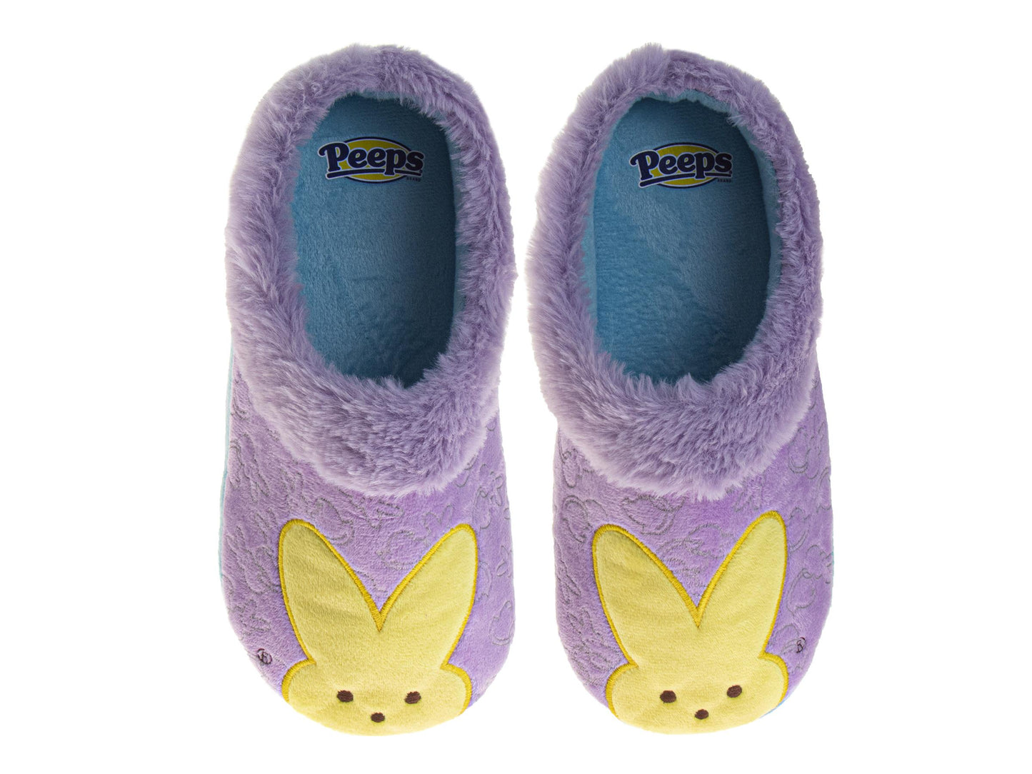 Peeps Slippers for Ladies - Soft Plush Comfort Dual Size (Adult)