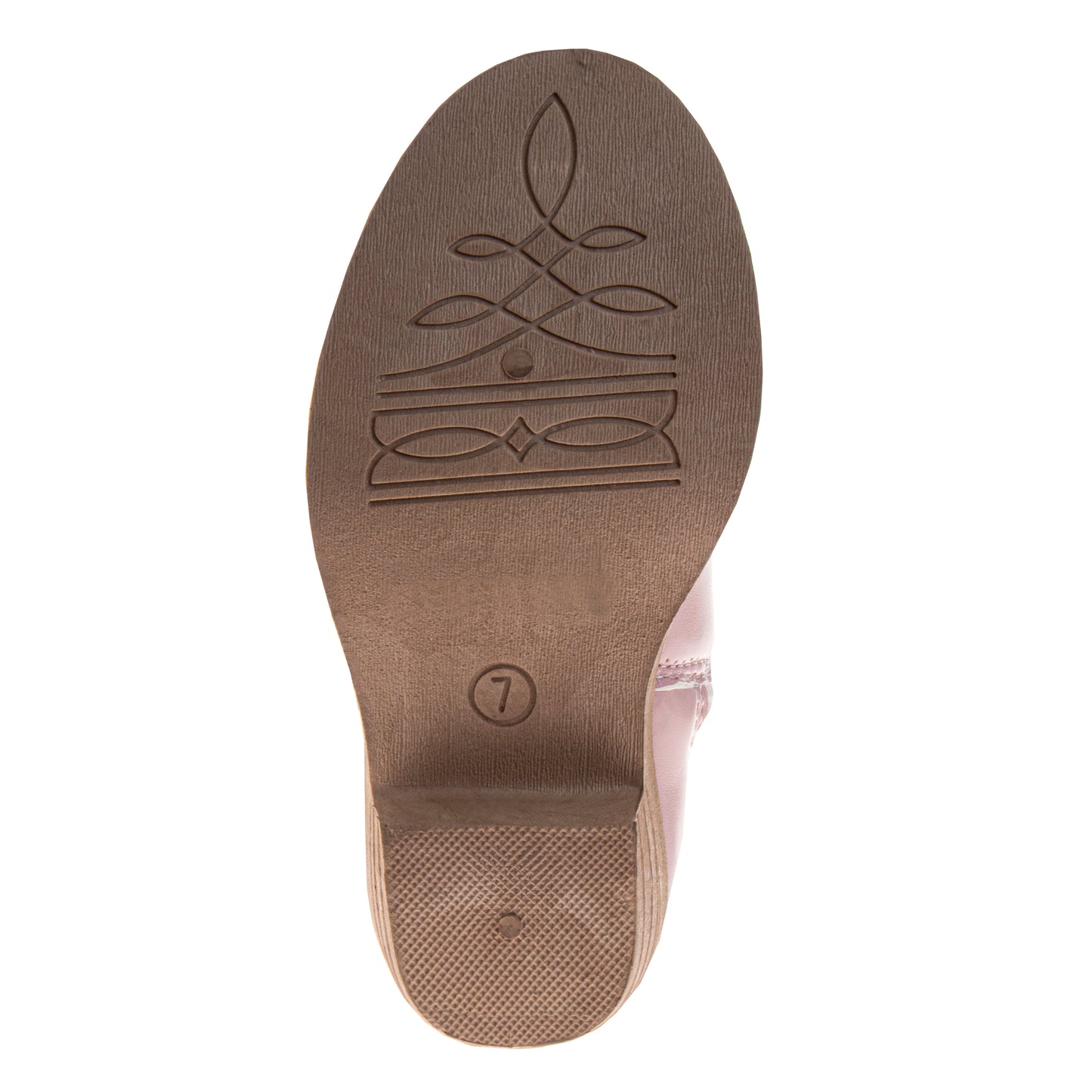 Laura Ashley Girls' Western Boots Stylish TwoTone with Embroidered Detail (Toddler / Little Kid)