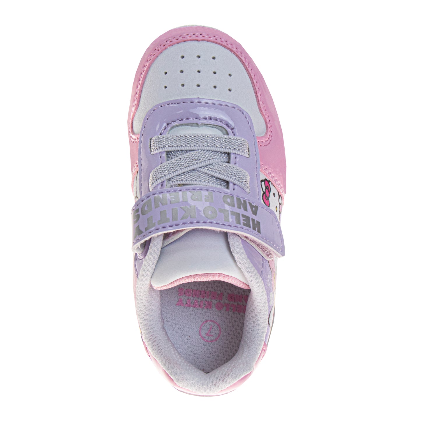 Sanrio Hello Kitty & Friends Sneakers for Girls - Lightweight Athletic Breathable Casual Shoes (Toddler)