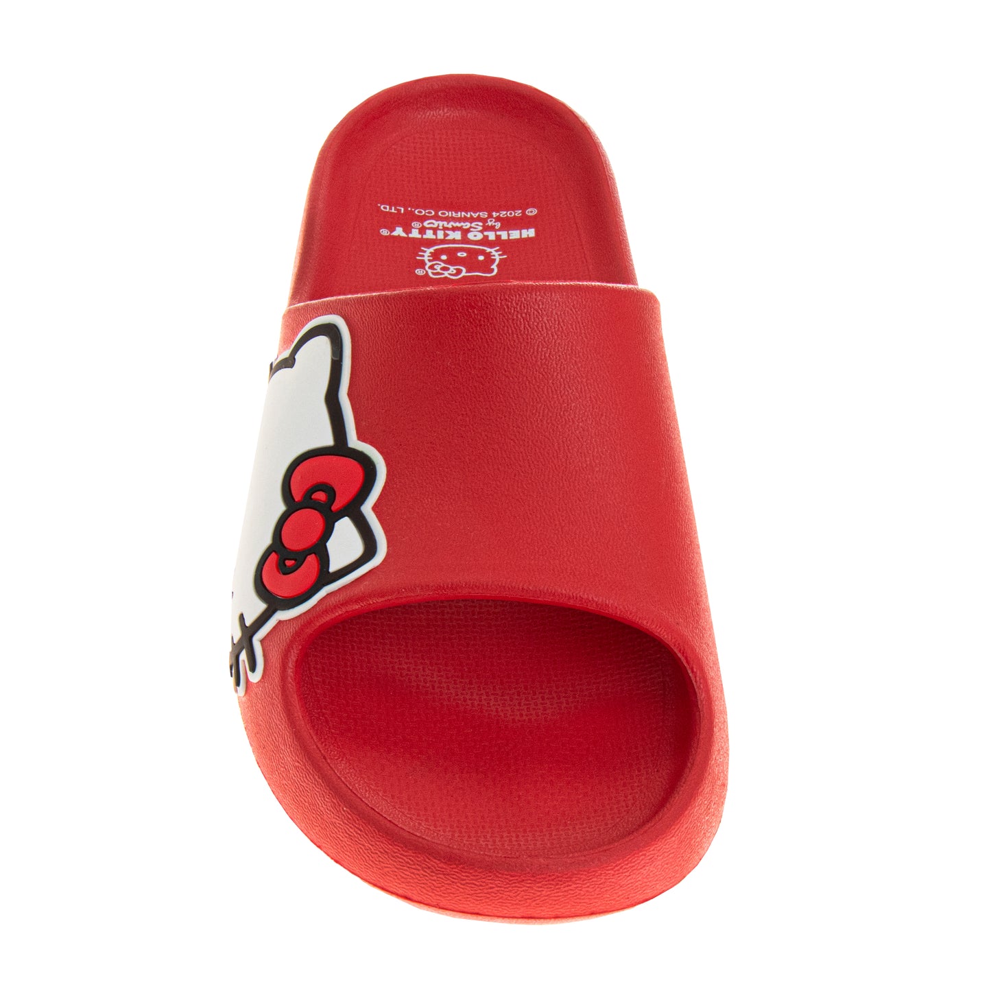 Josmo Sanrio Hello Kitty Girls Slides Open Toe Sandals - Summer Beach Water Pool Shoes