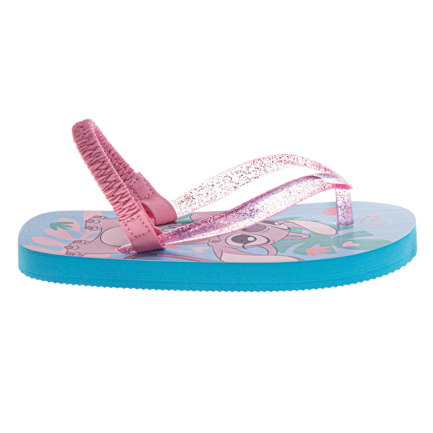 Disney Stitch and Angel Girls' Dual Sizes Flip Flops (Toddlers)