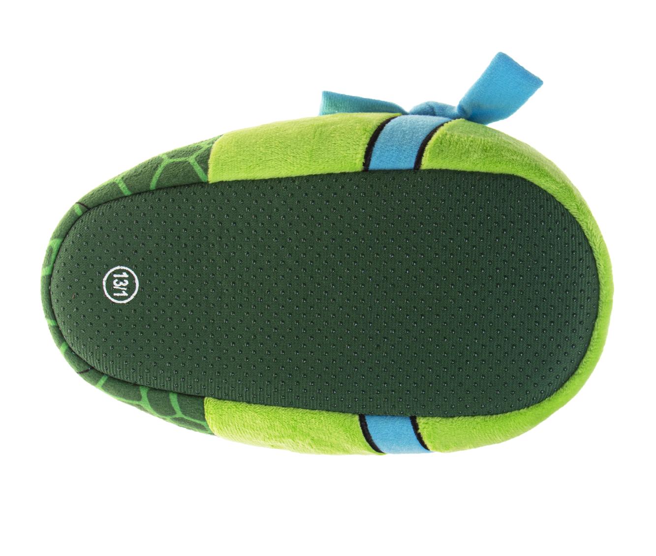 Teenage Mutant Ninja Turtles Toddler Boys' Dual Sizes Slippers