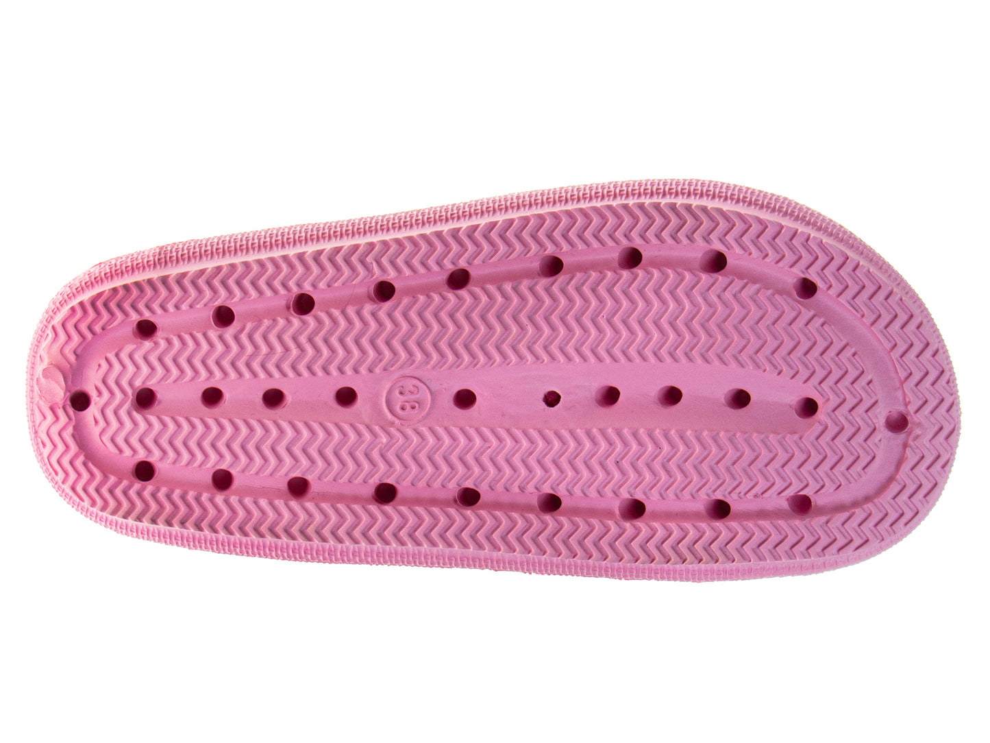 CocaCola Pink Script Casual Slides for Women Stylish Comfortable Beach Pool Summer Sandals (Adult)