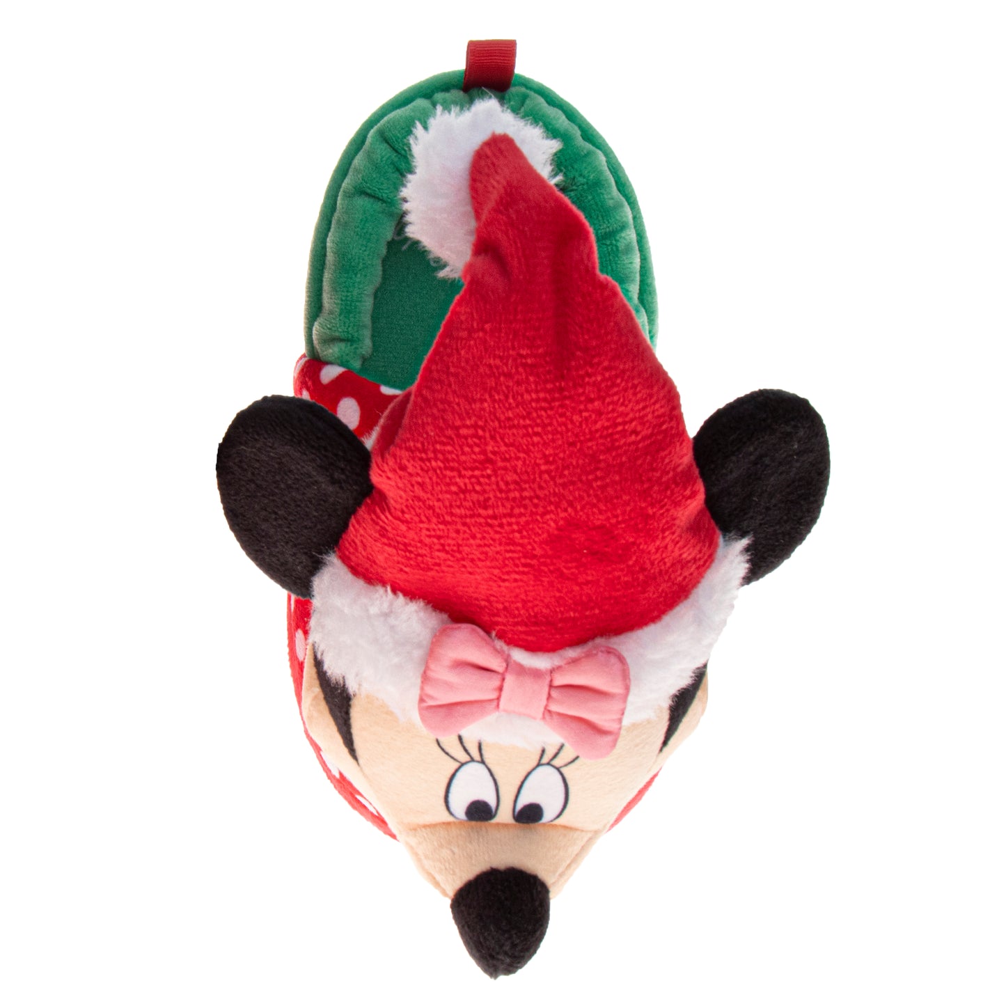 Disney Mickey Mouse Christmas Boys Slippers Cozy Plush Santa House Shoes Size Toddler