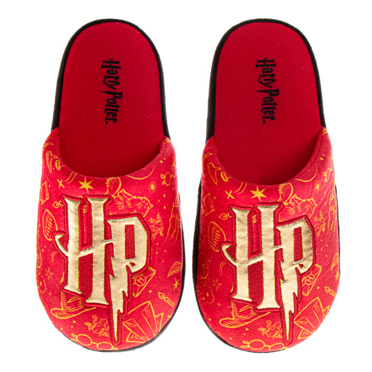 Harry Potter Slippers Magical Hogwarts Wizard Cozy Boys/Girls House Shoes