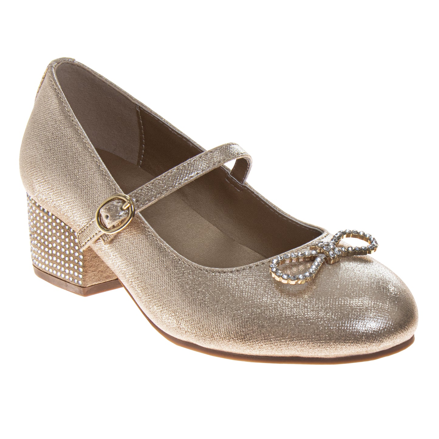 Badgley Mischka Girls' Toddler Heels Classy Dress Shoes