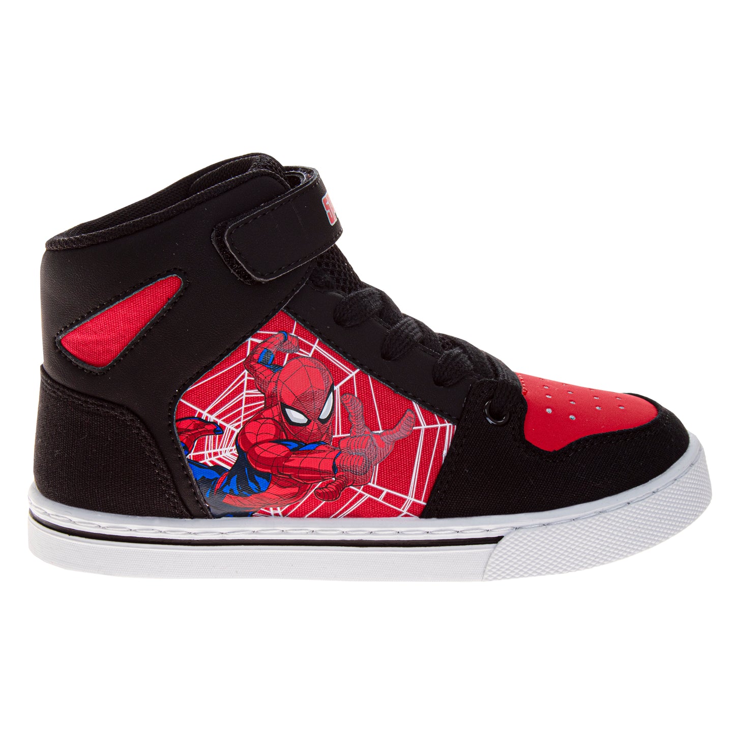 Marvel Spider-Man Boys Vintage High Top Sneakers