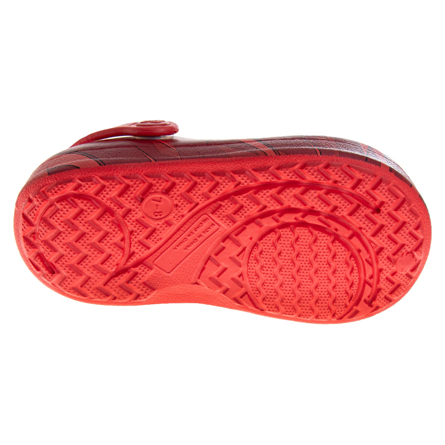 Josmo Cars Clog Sandal Waterproof Slip-On Slides for Boys - Lightning McQueen Closed Toe Clogs with Backstrap (Sizes: 5-10 Toddlerss)
