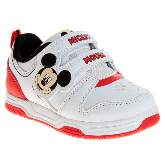 Disney Mickey Mouse Boys' Lightweight Laceless Sneakers (Toddlers)