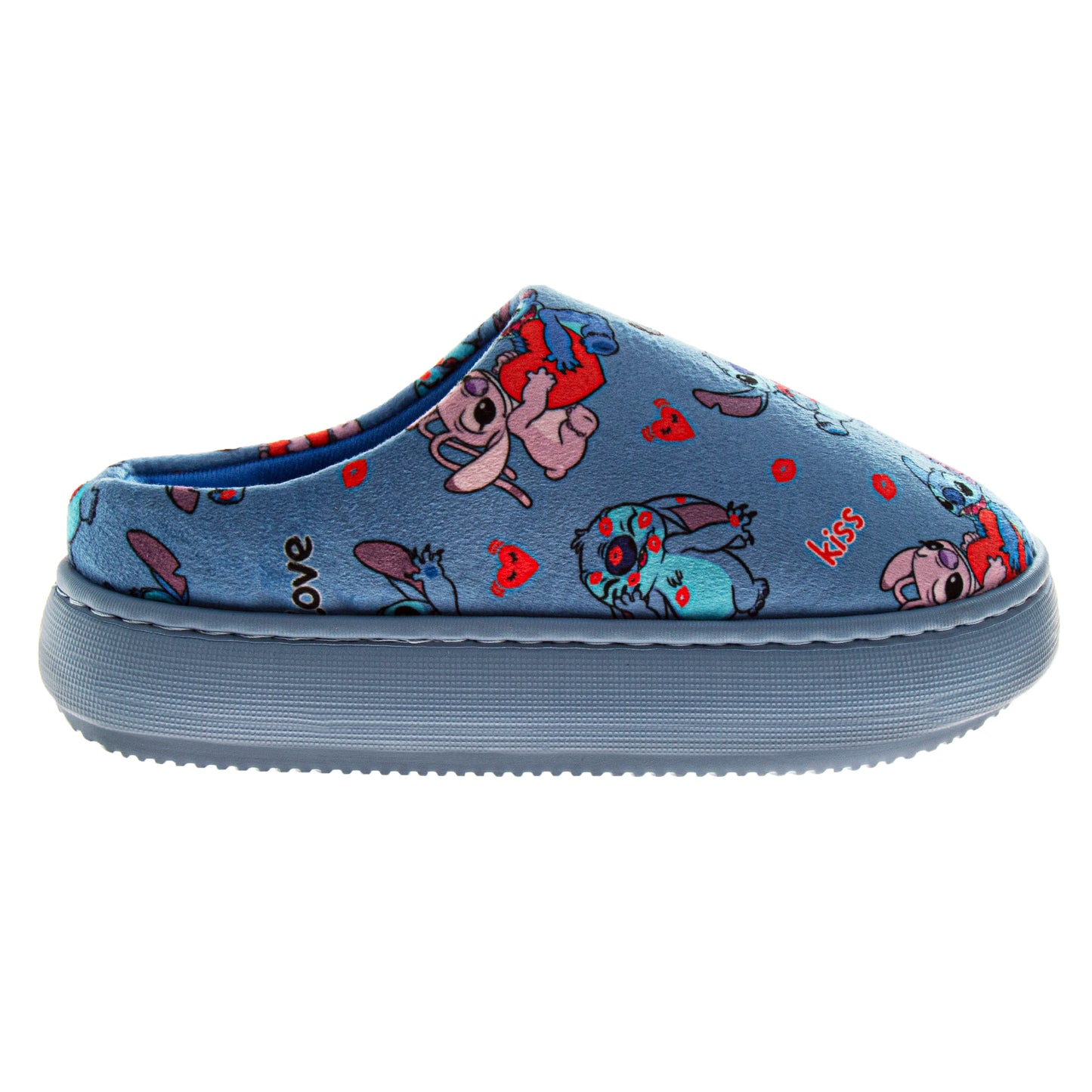Disney Stitch and Angel Fluffy Women's Slippers.