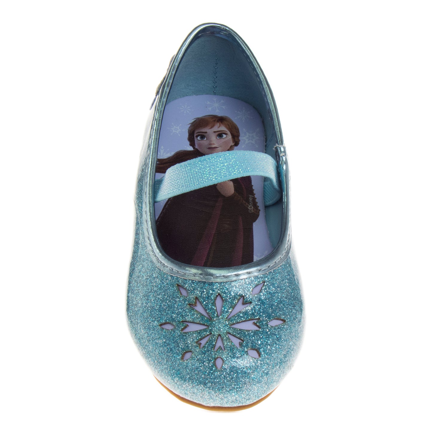 Disney Girls Frozen Mary Jane Flats - Dress up Slip-on Shoes (Toddler)