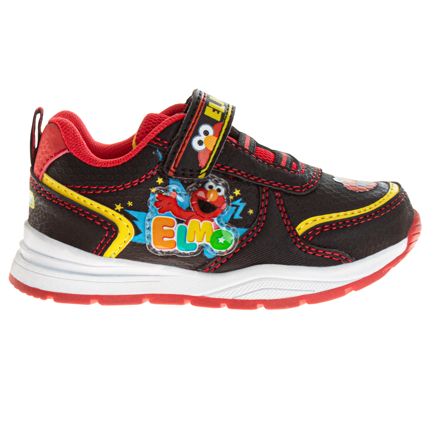 Sesame Street Boys/Girls Elmo Hook and Loop Fashion Sneaker (Toddlers)