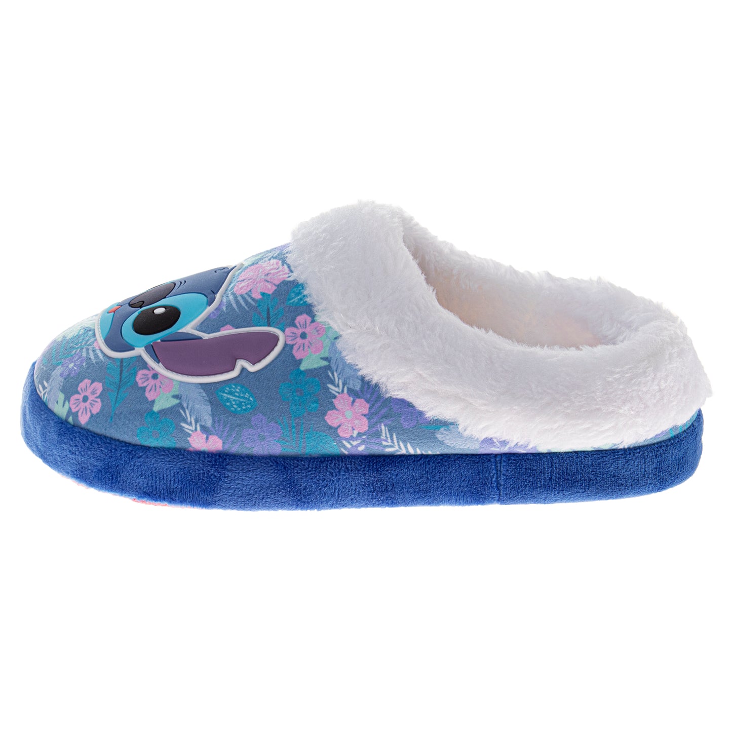Disney Lilo & Stitch Women's Slippers Faux Fur, Plush, Fuzzy, Warm House Slippers (Size 5-12 Womens)
