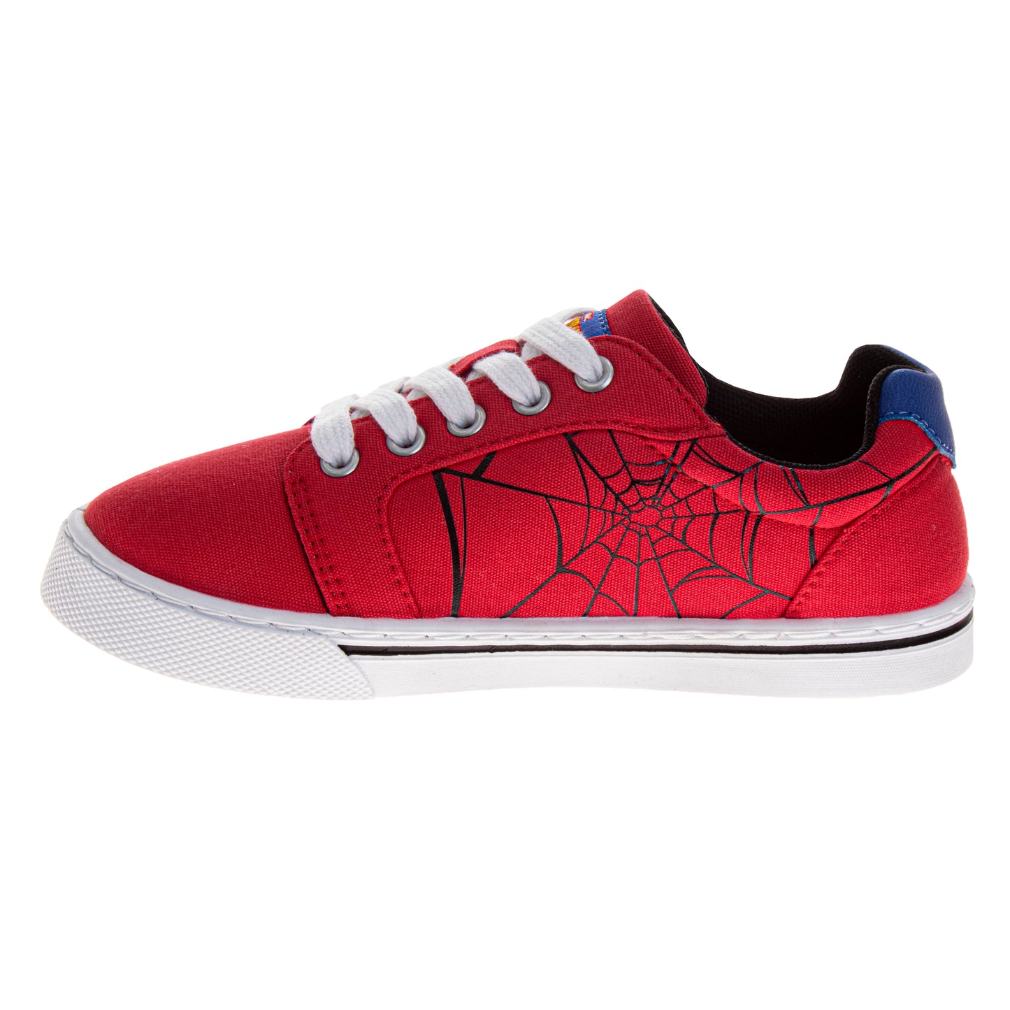 Marvel Spider-Man Boys Lace-Up Canvas Sneakers