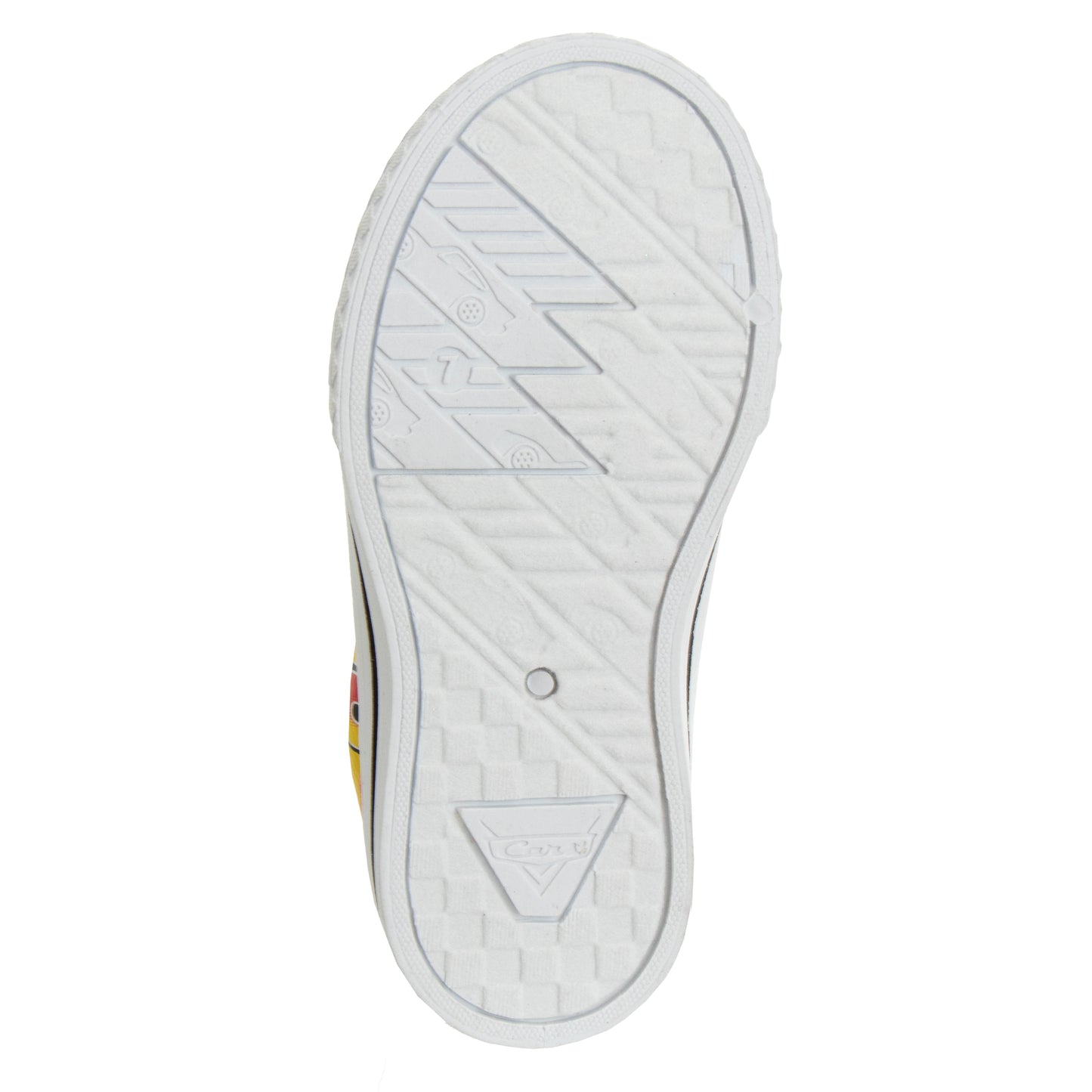 Josmo Disney Boy's Lightning McQueen Cars Slip-On Shoes - Lowtop Canvas Sneakers for Boys (Sizes: 5-10 Toddlerss)