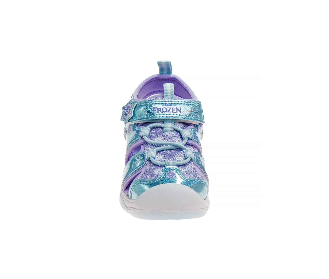 Disney Girls Frozen LED Light Up Sandal - Outdoor Slipon Quick Dry Waterproof Shoe - (Toddler)