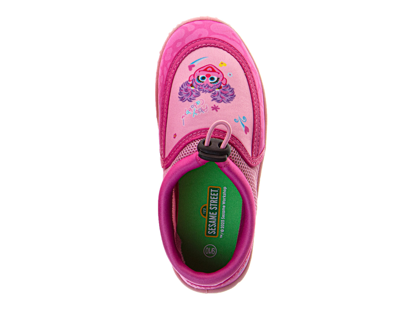 Sesame Street Girls' Abby Caddaby Dual Sizes Water Shoes. (Toddler/Little Kids)