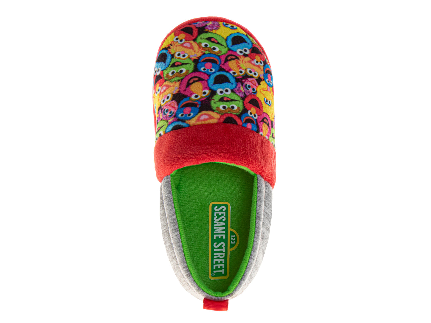 Sesame Street All Your Friends Dual Sizes Boys Slippers (Toddlers)