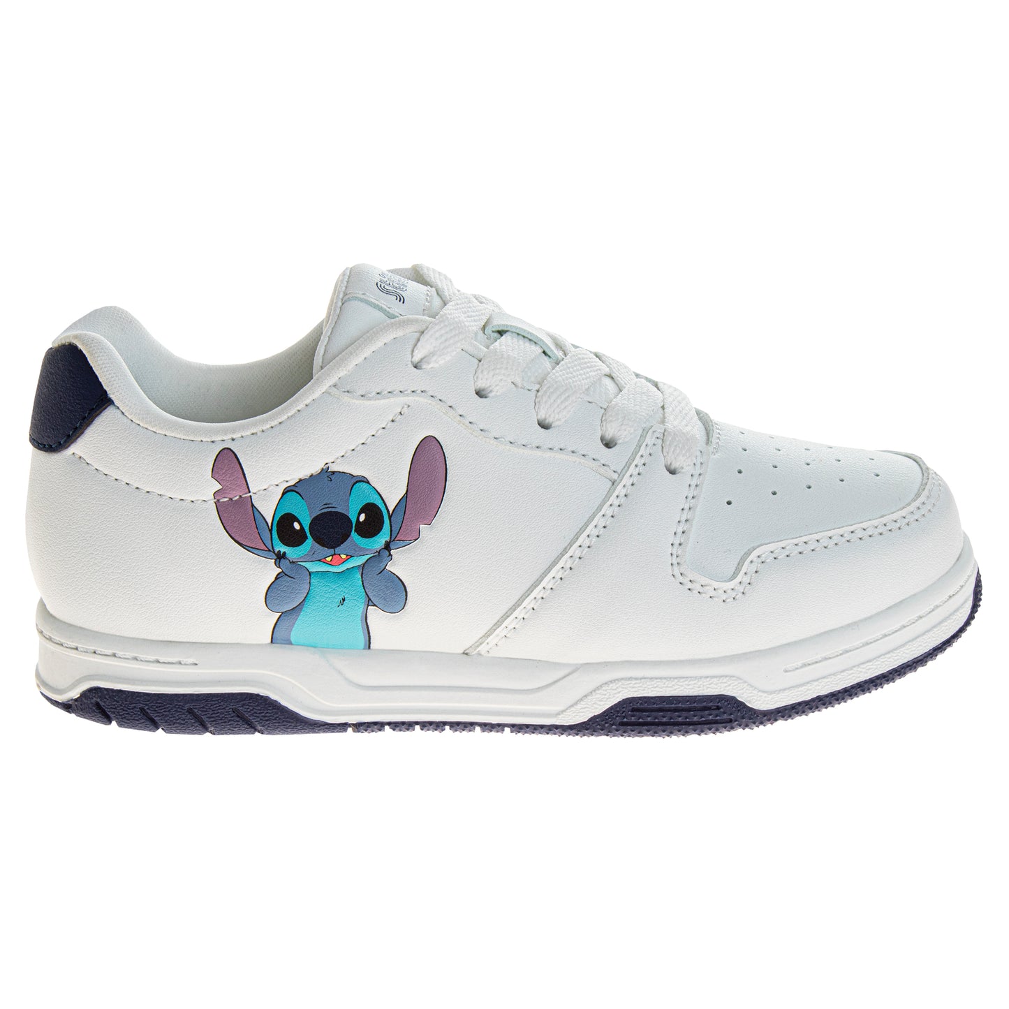 Disney Boys Stitch Lace Up Vintage Style Sneakers