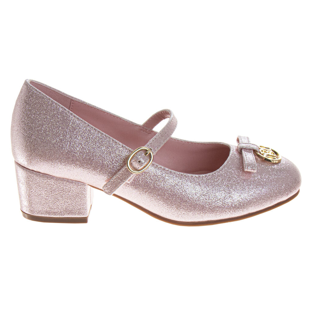 Badgley Mischka Girls' Toddler Heels Classy Dress Shoes
