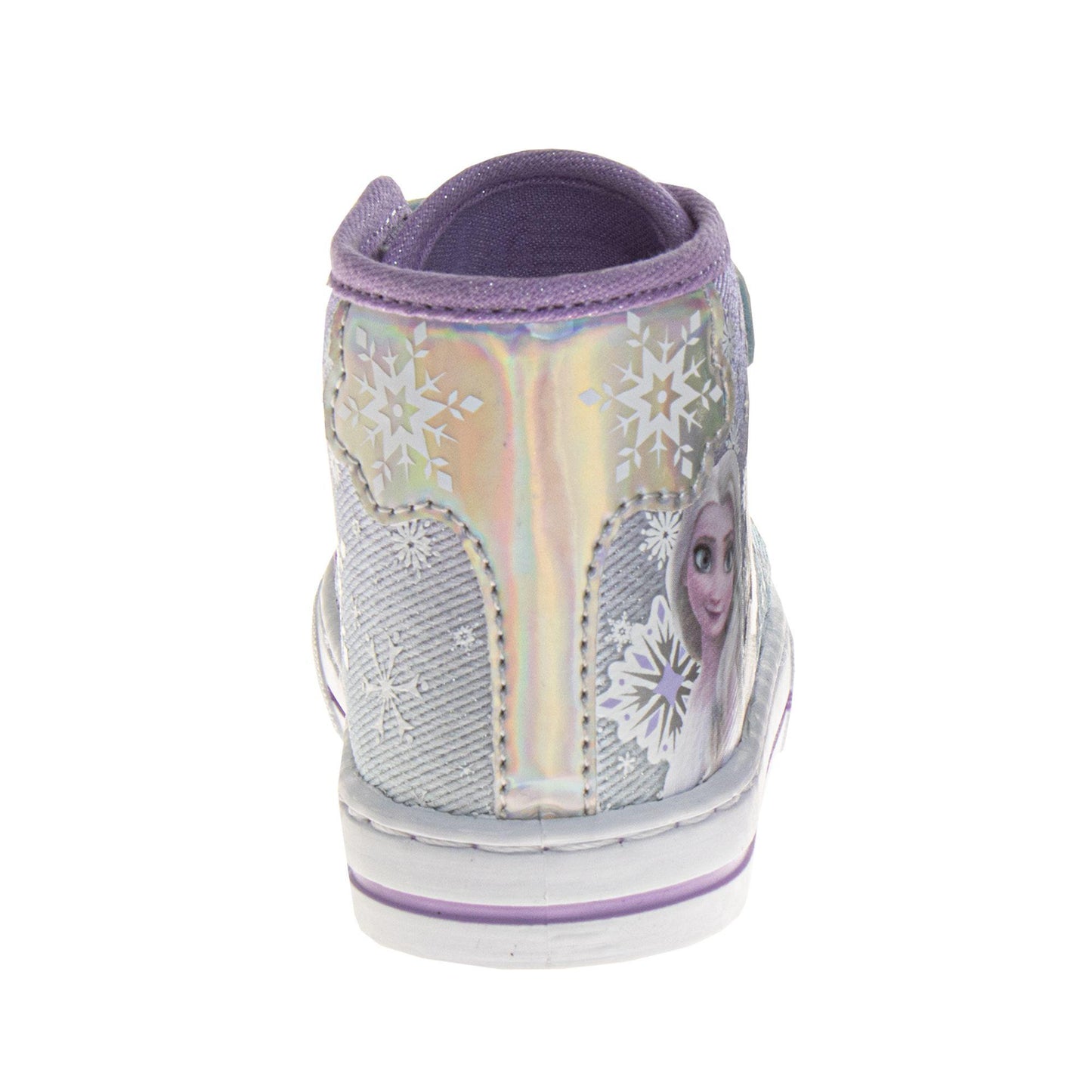 Frozen High-Top Hook and Loop Girls Canvas Sneakers (Toddler)