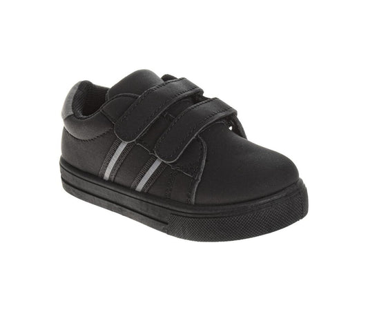 French Toast Casual Sneakers Boys' Hook & Loop Everyday Wear Durable Comfort Fit Active Play (Toddler / Little Kid)
