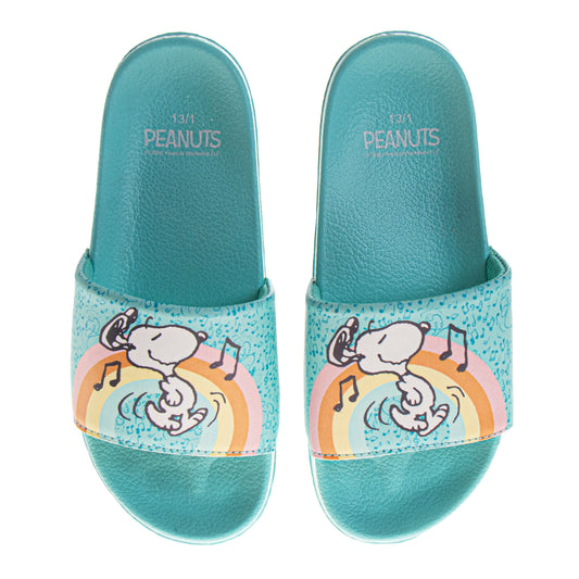 Peanuts Snoopy Dual Size Slide Sandals (Little Kid / Big Kid)