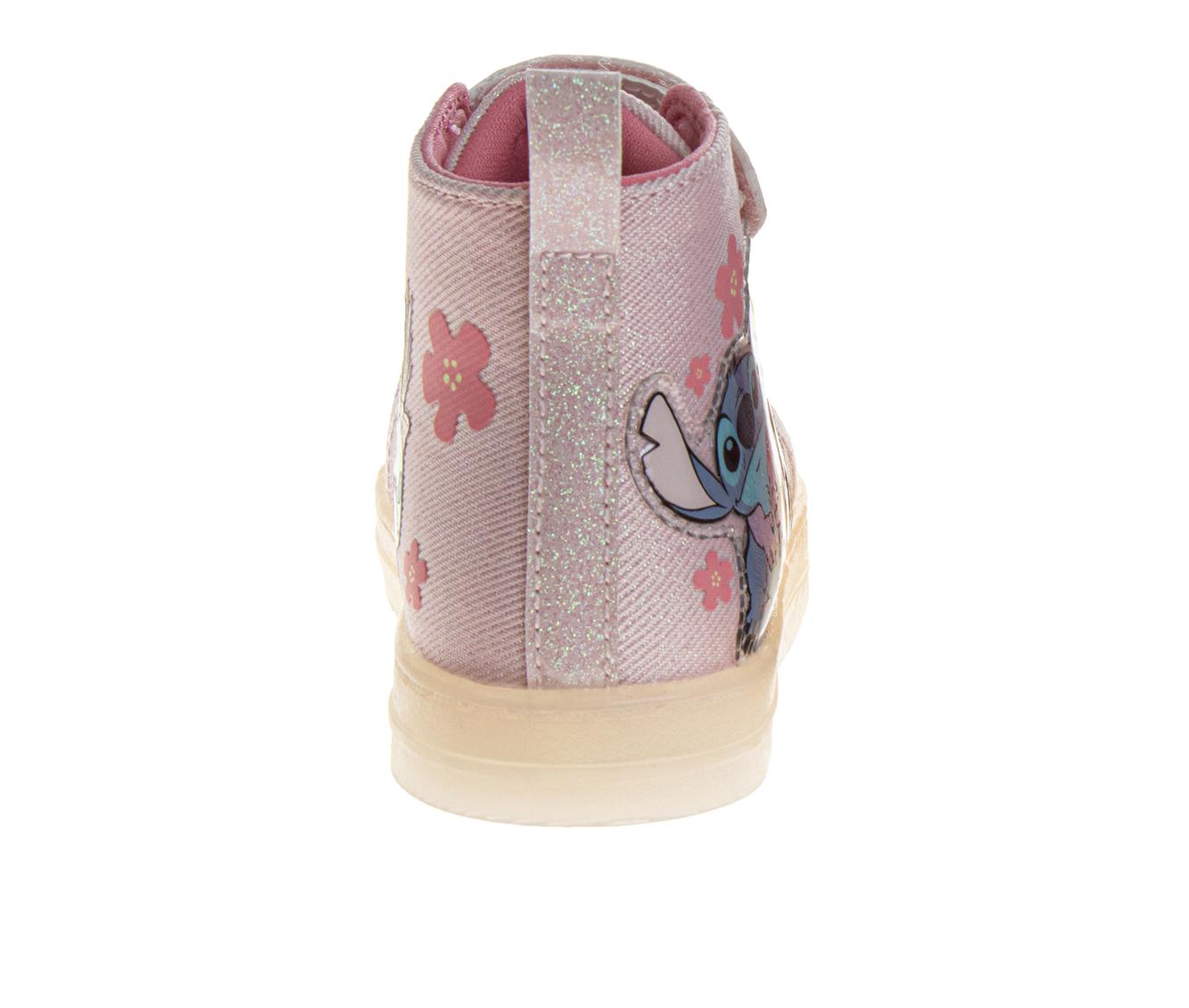 Disney Stitch Girls' High Top Light Up Sneakers (Toddlers)