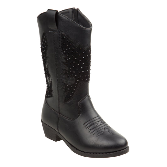 Kensie ZipUp Boots with Heel for Girls / Stylish Comfortable Fashion Design (Toddler / Little Kid)