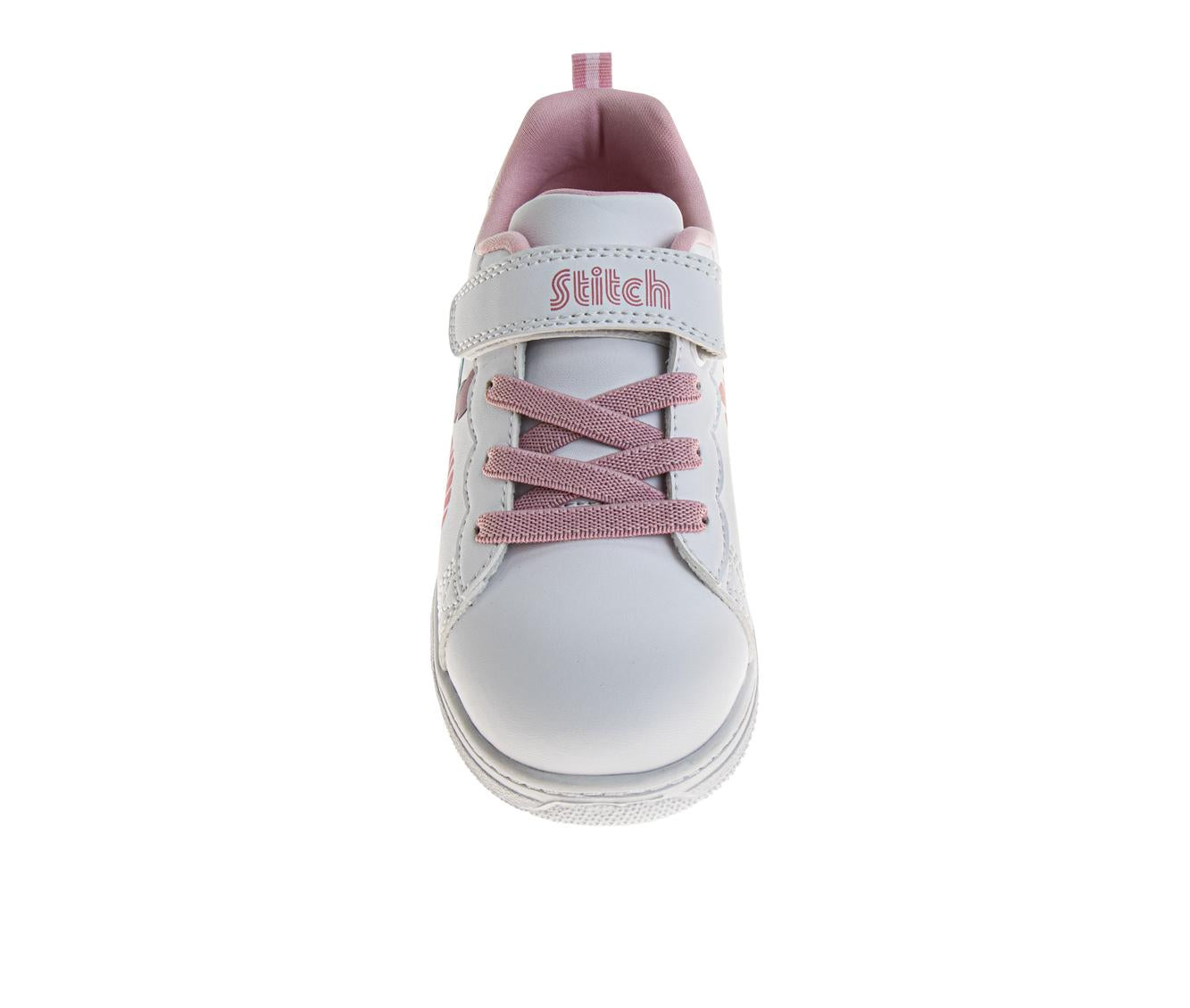 Disney Stitch Girls' Ohana Toddler Hook and Loop Sneakers