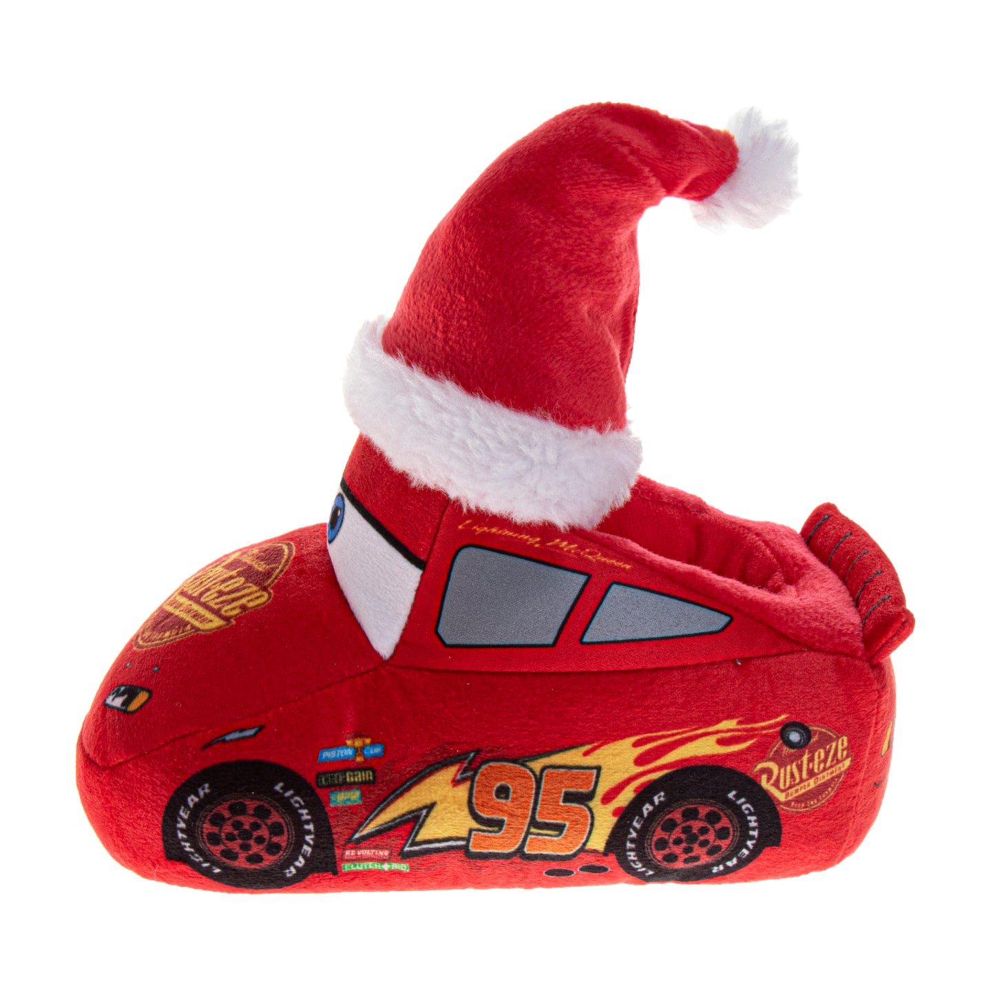 Disney Cars Boys' Dual Size Slippers (Sizes 5–1, Toddlers)