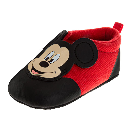 Disney Mickey Mouse & Minnie Mouse Baby Boys' Bootie Shoe. (Toddler Sizes)
