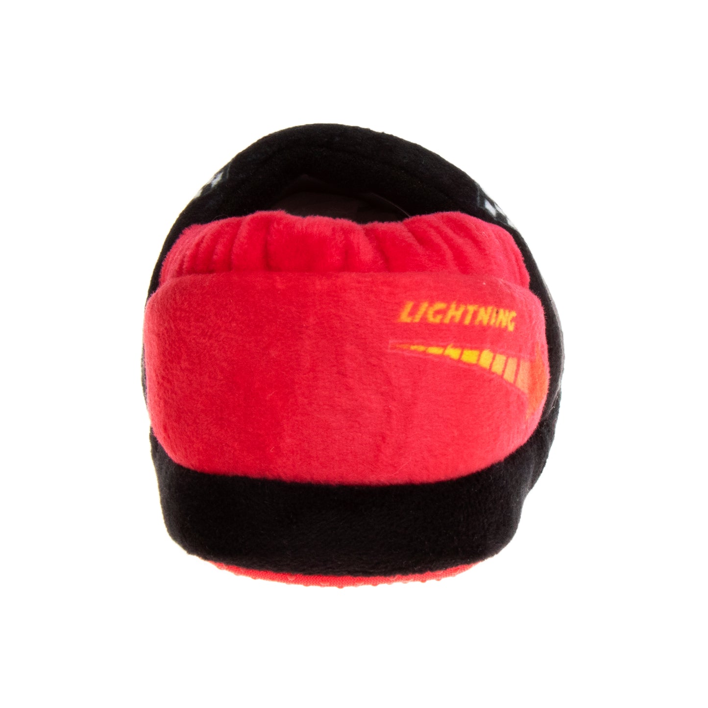 Disney Boys’ Cars Slippers – Lightning McQueen Fuzzy Slippers (Toddler)