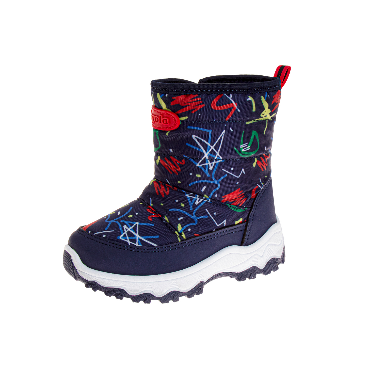 Crayola™ Kids Space Print Winter Snow Boots Water-Resistant Insulated (Toddler/Little Kids)