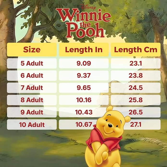 Disney Winnie the Pooh Women's Lace-Up Sneakers, Lightweight Casual Walking Shoes Featuring Winnie the Pooh