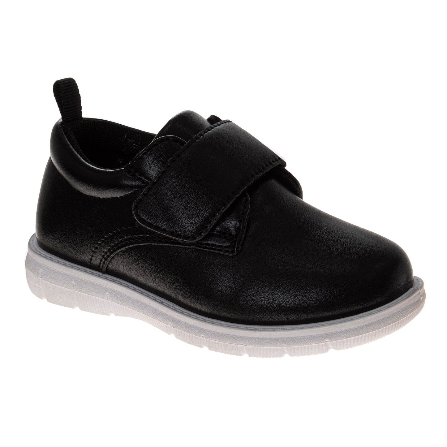 Josmo Toddler Boys Hook & Loop Casual Dress Shoes â€“ Easy On/Off Comfort, Flexible Sole, Durable Everyday School Shoes (Toddler)