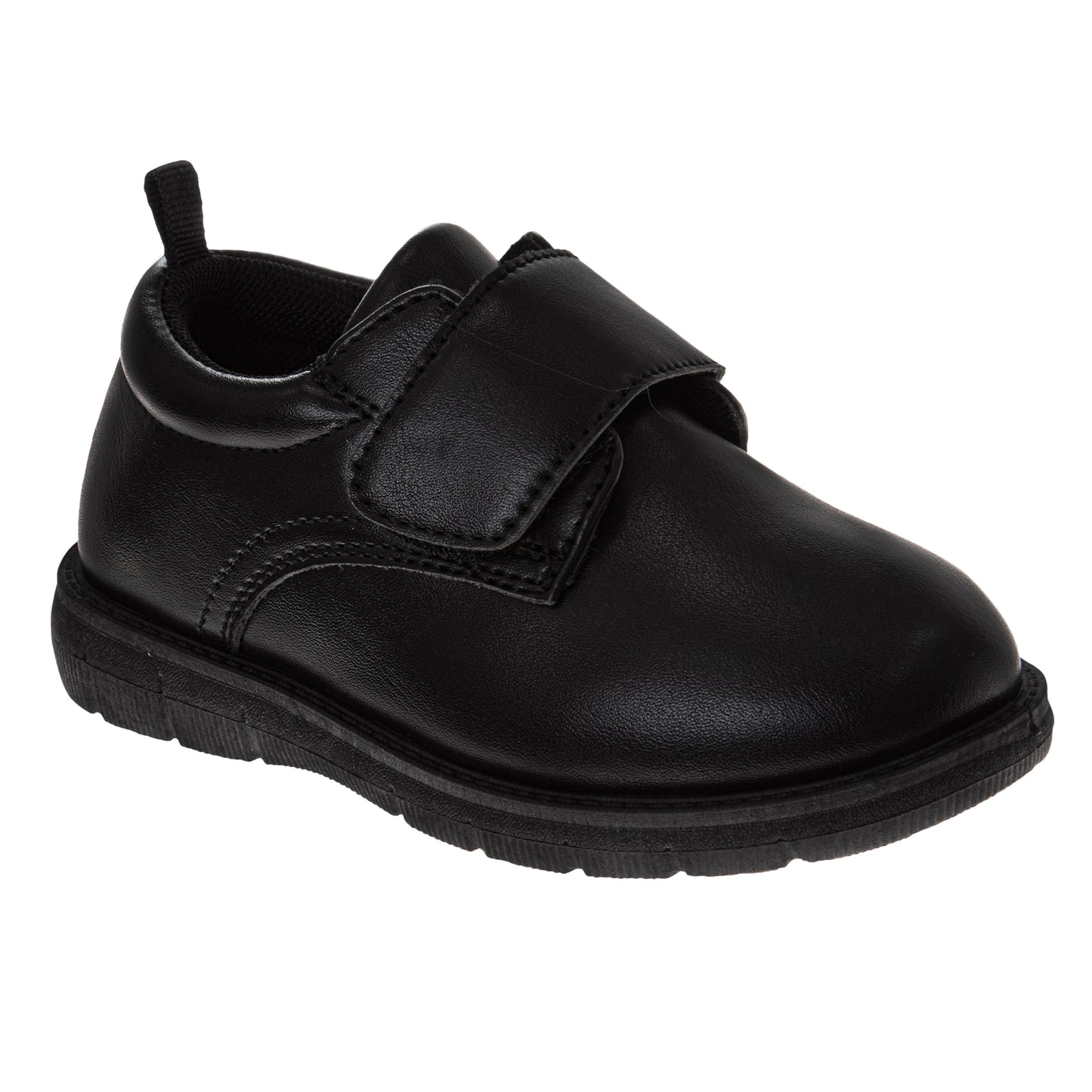 Josmo Toddler Boys Hook & Loop Casual Dress Shoes â€“ Easy On/Off Comfort, Flexible Sole, Durable Everyday School Shoes (Toddler)