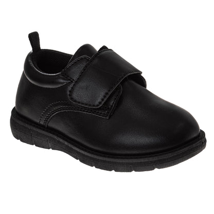 Josmo Toddler Boys Hook & Loop Casual Dress Shoes â€“ Easy On/Off Comfort, Flexible Sole, Durable Everyday School Shoes (Toddler)