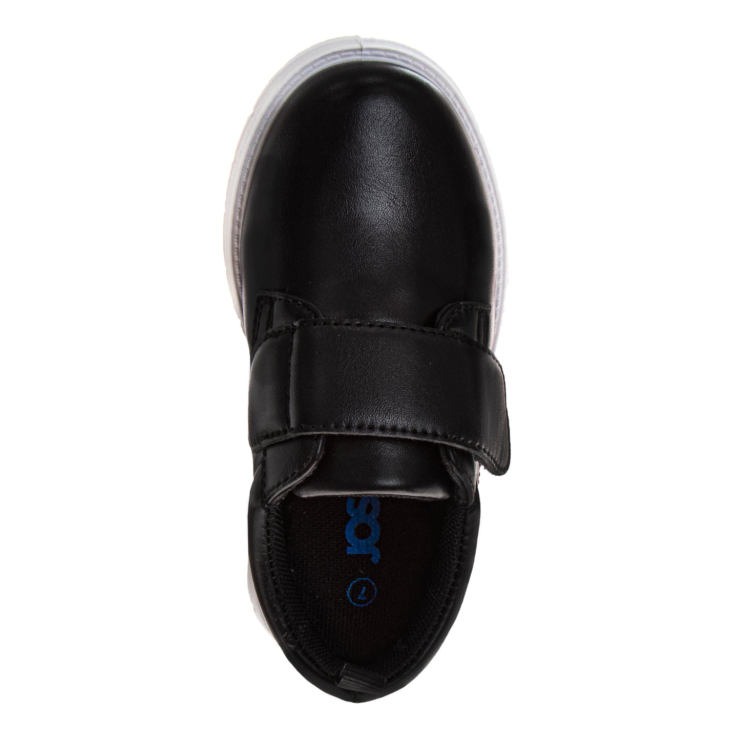 Josmo Toddler Boys Hook & Loop Casual Dress Shoes â€“ Easy On/Off Comfort, Flexible Sole, Durable Everyday School Shoes (Toddler)