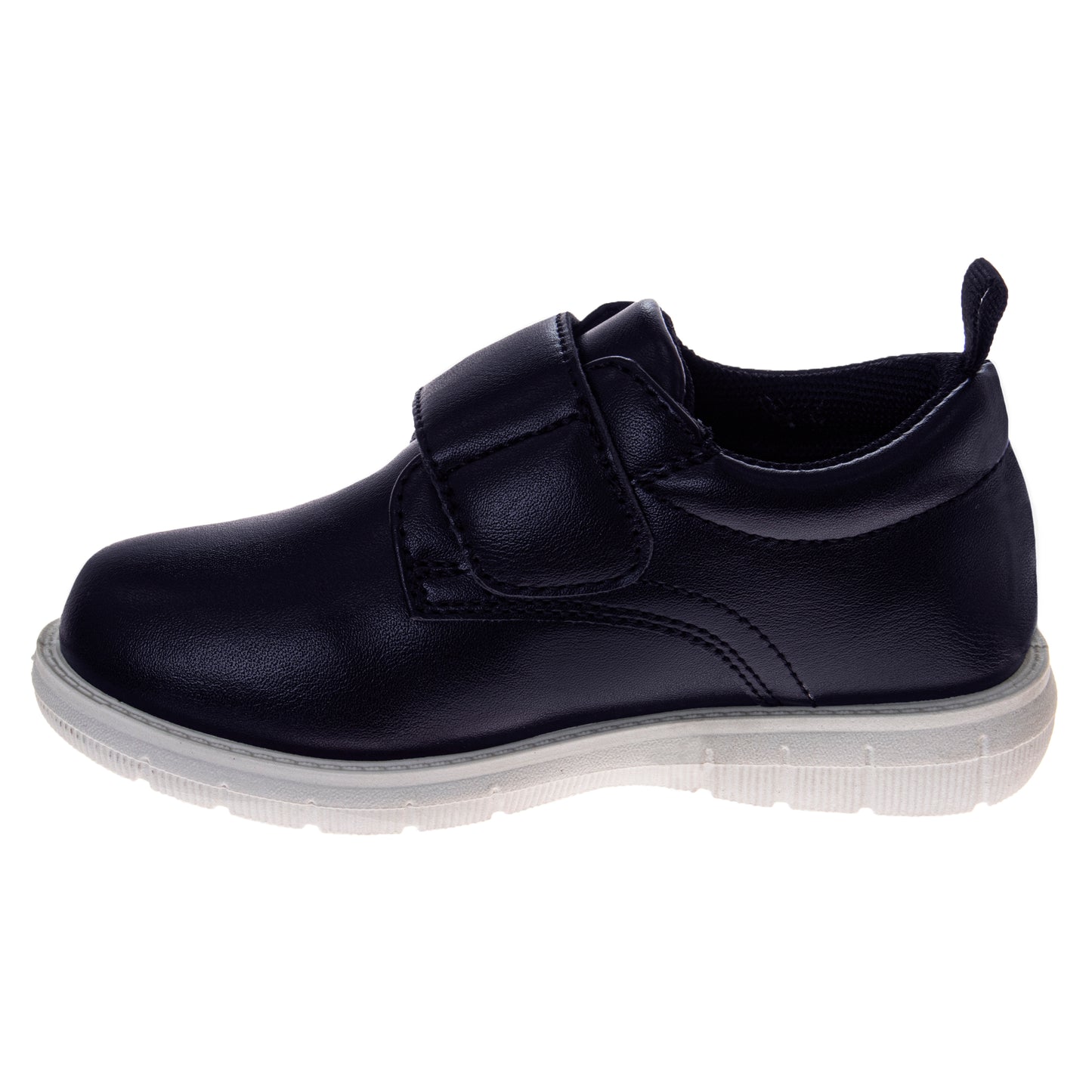 Josmo Toddler Boys Hook & Loop Casual Dress Shoes â€“ Easy On/Off Comfort, Flexible Sole, Durable Everyday School Shoes (Toddler)