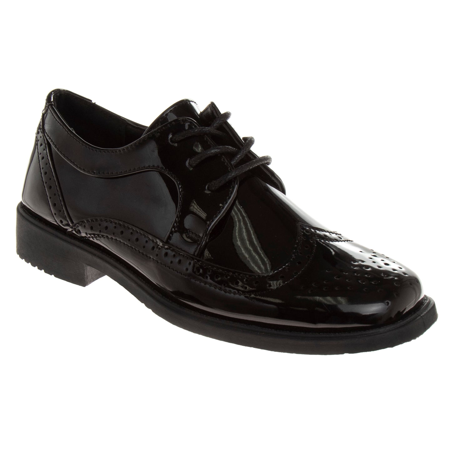 Josmo Boys' Wingtip Oxford Dress Shoes Classic Lace-Up Formal Shoes for Weddings, School & Special Occasions (Little Kid / Big Kid)