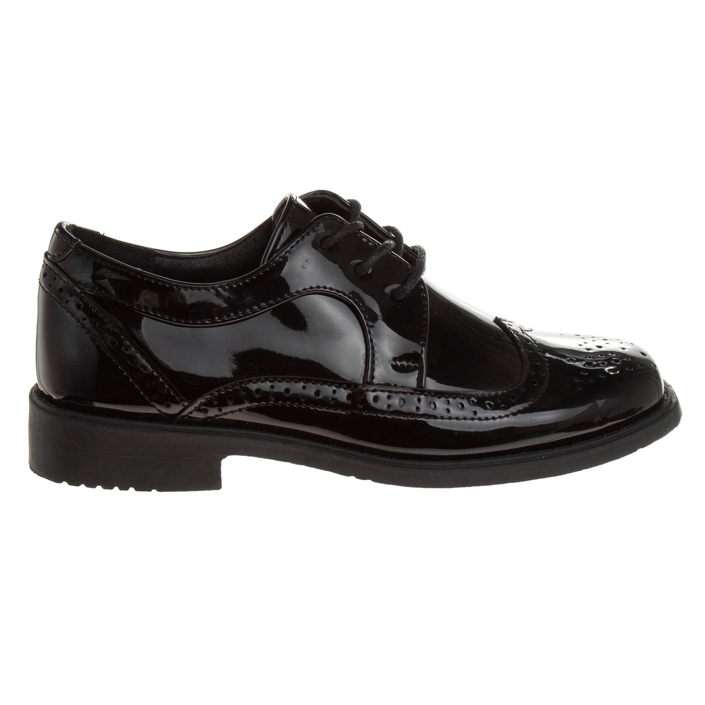 Josmo Boys' Wingtip Oxford Dress Shoes Classic Lace-Up Formal Shoes for Weddings, School & Special Occasions (Little Kid / Big Kid)