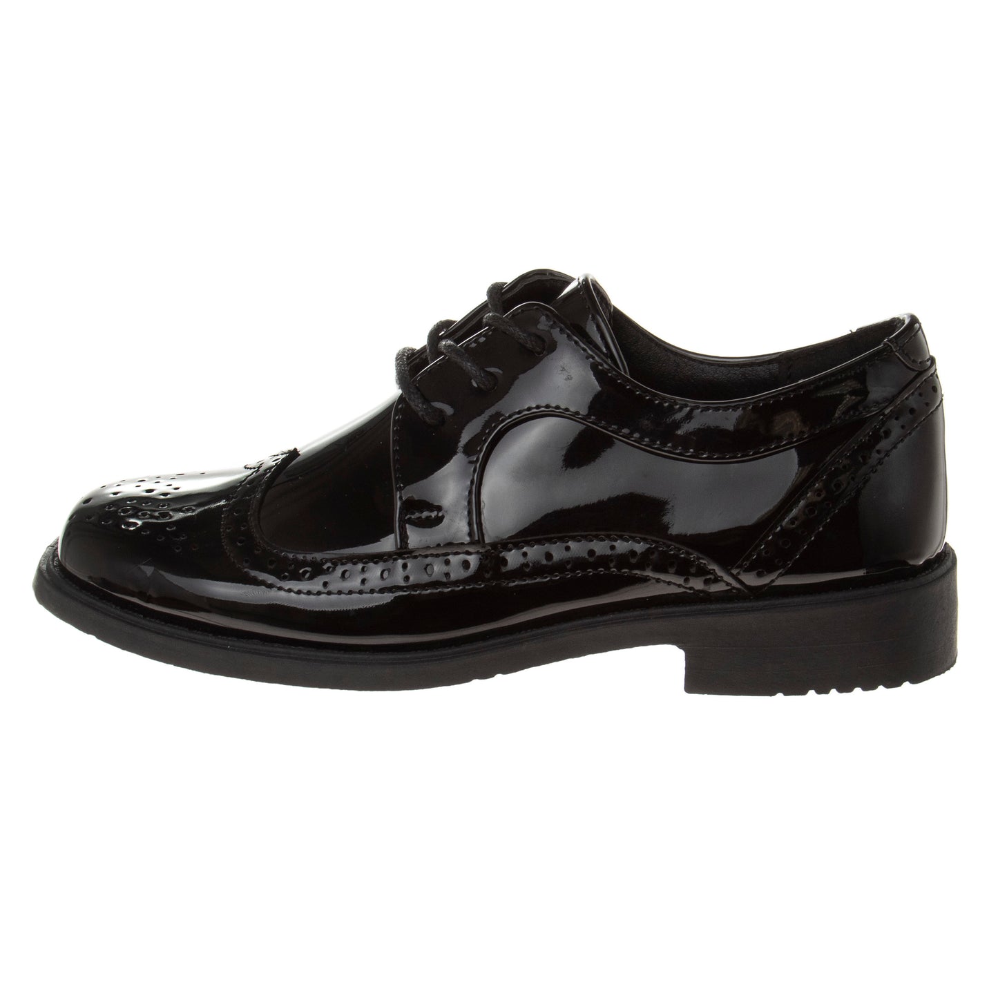Josmo Boys' Wingtip Oxford Dress Shoes Classic Lace-Up Formal Shoes for Weddings, School & Special Occasions (Little Kid / Big Kid)