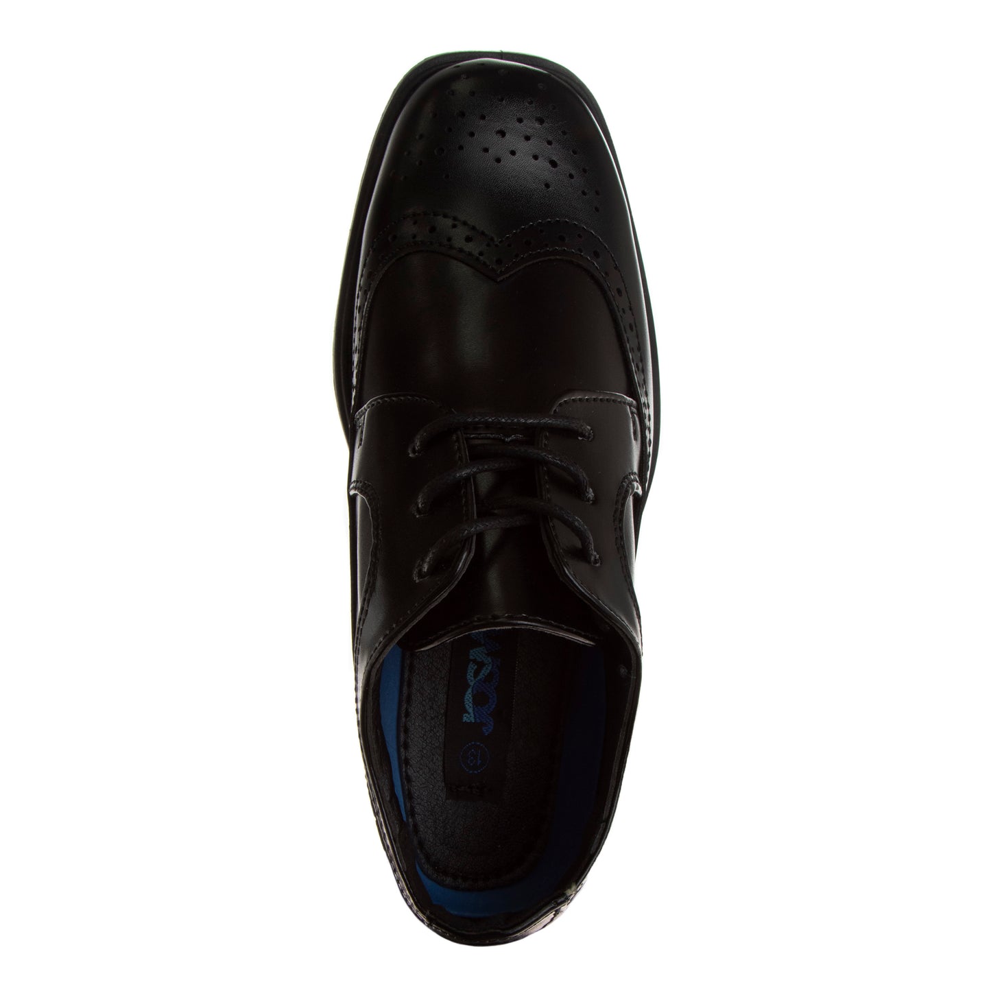 Josmo Boys' Wingtip Oxford Dress Shoes Classic Lace-Up Formal Shoes for Weddings, School & Special Occasions (Little Kid / Big Kid)