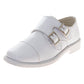 Josmo Boy’s Dress Shoes / Hook and Loop Double Monk Strap Cap Toe Oxford Loafers (Little Kid/Big Kid)
