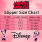 Disney Minnie Mouse Slippers for Kids Minnie's Bow Plush Warm Soft Aline Comfy Lightweight House Shoes
