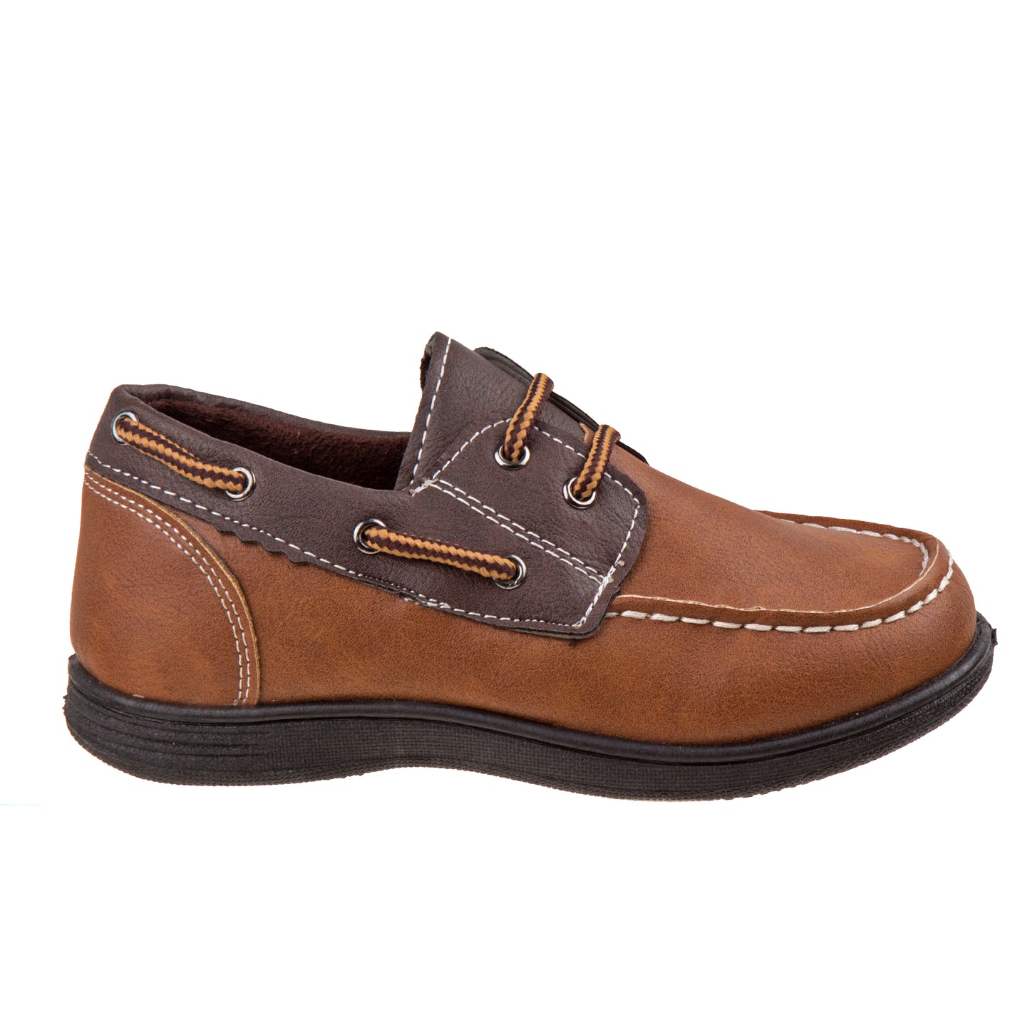 Josmo Boys' Casual Boat Shoe Loafers Easy Slip On Moccasin Shoes for Everyday Wear (Toddler)