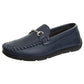 Josmo Boys' Slip-On Boat Shoes, Dressy Casual Loafers with Metal Accent for School and Formal Wear (Little Kid/Big Kids))