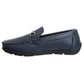 Josmo Boys' Slip-On Boat Shoes, Dressy Casual Loafers with Metal Accent for School and Formal Wear (Little Kid/Big Kids))