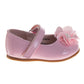 Josmo Infant Girls' Mary Jane Dress Shoes, Flower Accent Soft Comfort Shoes for First Steps and Special Occasions (Infant/Toddler)